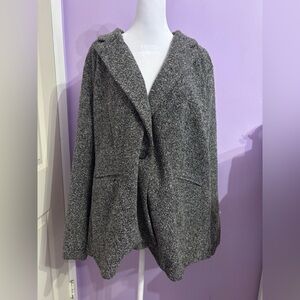 Torrid Black Grey Business Coat